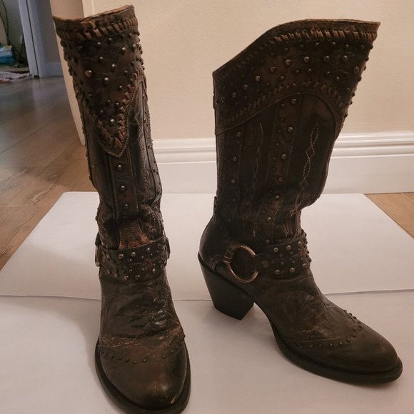 Dan Post Shoes - Dan Post Cowgirl Boots Size 6 Med.